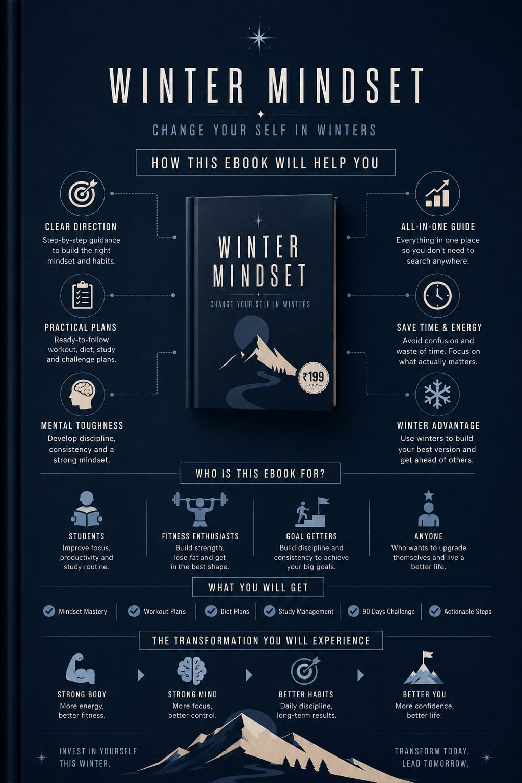 Winter Mindset- change yourself in winters