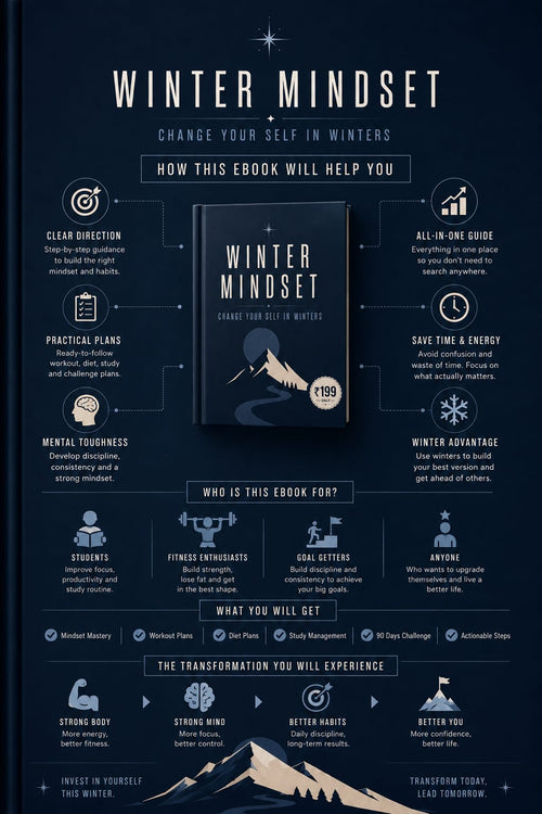 Winter Mindset- change yourself in winters